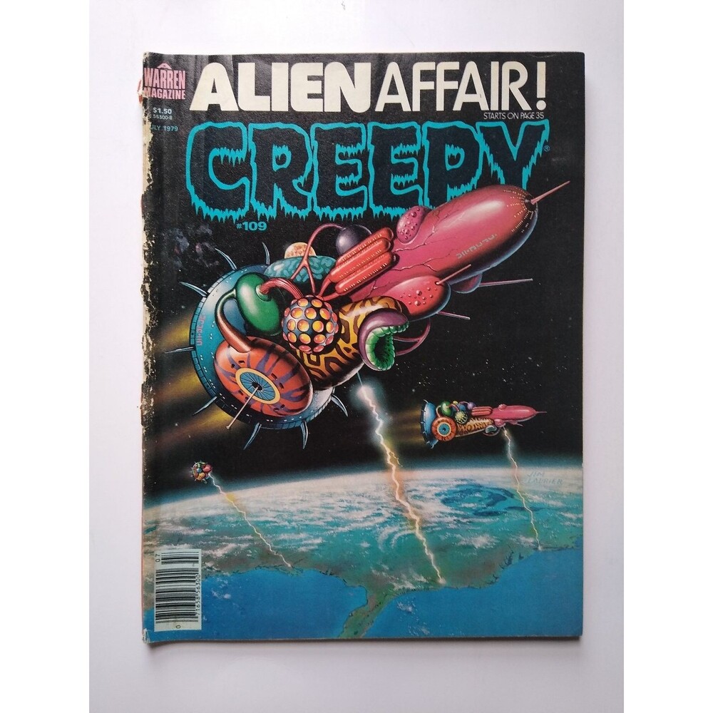 Creepy #109 Warren Magazine Vintage Horror 1979 Alien Affair Superman AD